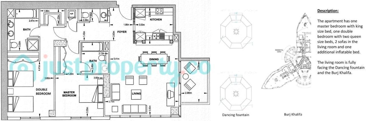 Elite Royal Apartment - Full Burj Khalifa & Fountain View - Ruby Ντουμπάι Εξωτερικό φωτογραφία